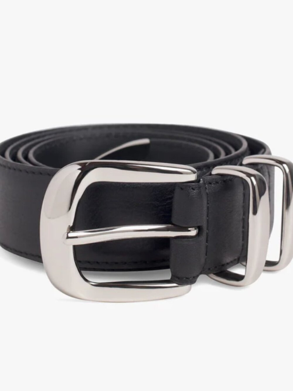 Favorite Daughter Jordan Belt, Black / Nickel, Sizes S and L (NWT) - Picture 3 of 4